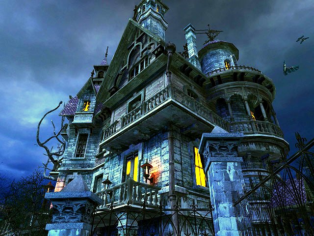 Haunted House 3D Screensaver - Download Animated 3D Screensaver