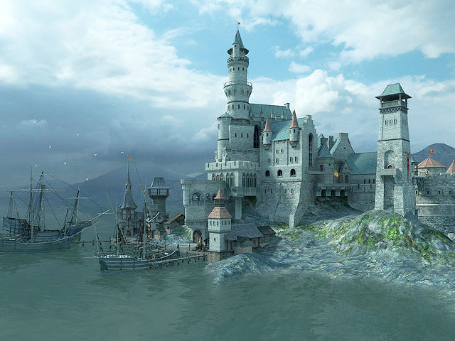 Medieval Castle 3D Screensaver - Download Animated 3D Screensaver