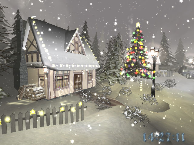 Screenshot of Christmas Season 3D Screensaver