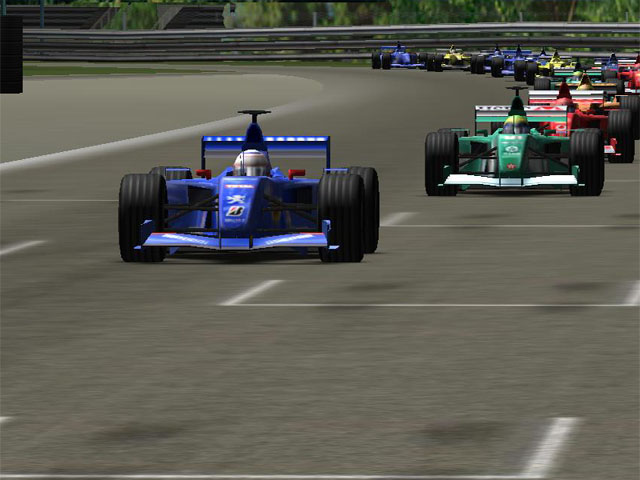 F1 Racing 3D Screensaver