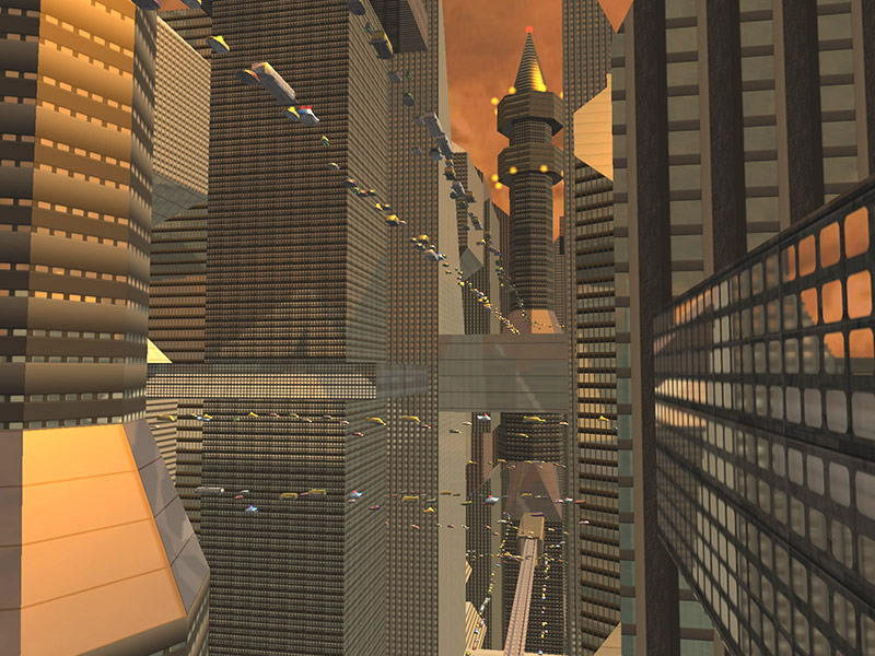 Future City 3D Screensaver 1.01.7 full