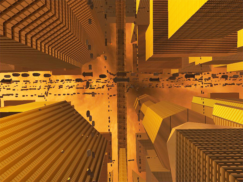 Future City 3D Screensaver for Mac OS X Screenshot