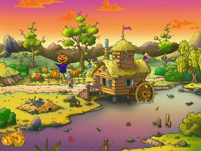 Click to view Gourdville World Screensaver 1.0.4 screenshot