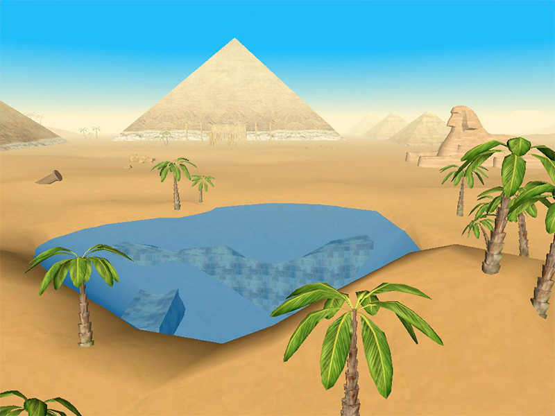 Great Pyramids 3D Screensaver for OS X 1.0.3 full