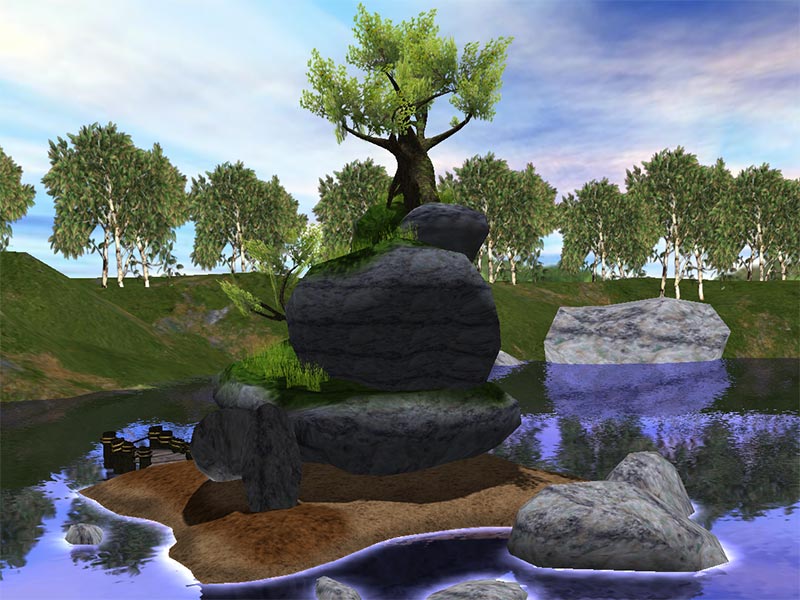 Screenshot of Magic Tree 3D Screensaver 1.0