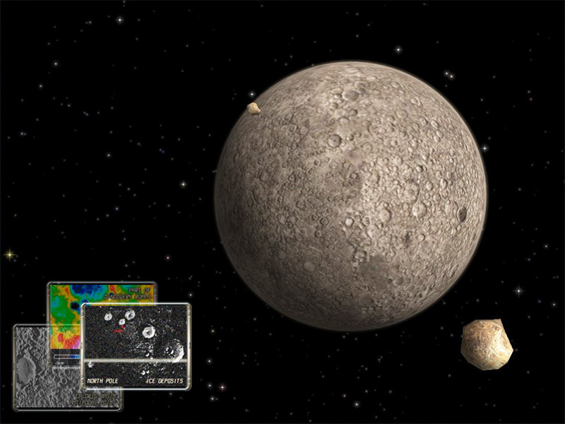 Mercury 3D Space Survey Screensaver for Mac OS X