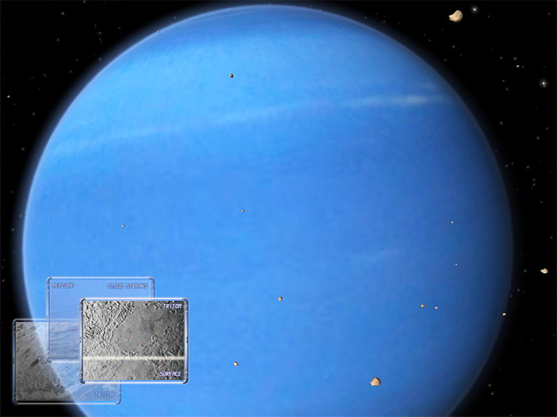 Neptune 3D Space Survey Screensaver for Mac OS X