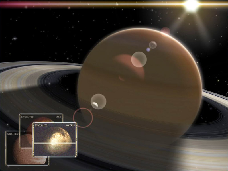 Saturn 3D Space Survey Screensaver for Mac OS X