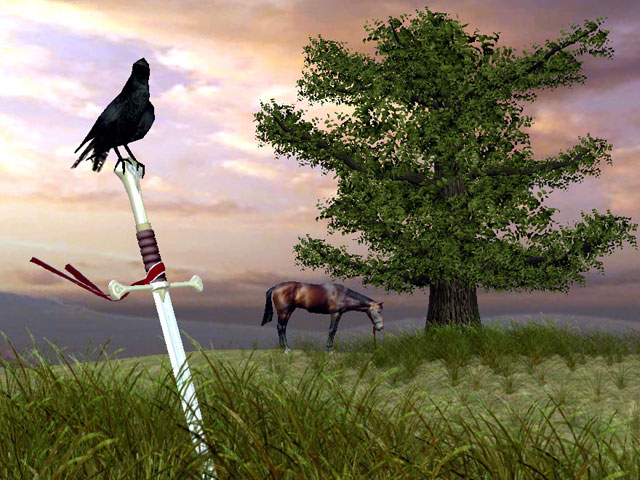 Screenshot of Sword of Honor 3D Screensaver