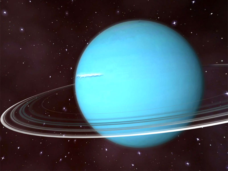 Be amazed by the splendid views of Uranus planet!