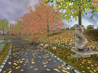 Herbstzeit 3D größeres Bild