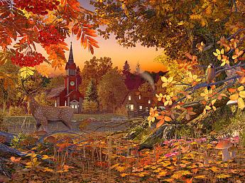 Autumn Wonderland 3D imagen grande