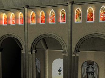 Kirche 3D größeres Bild
