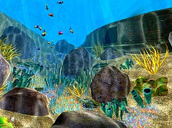 Coral World 3D Screensaver