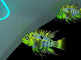 Cyberfish 3D imagen grande