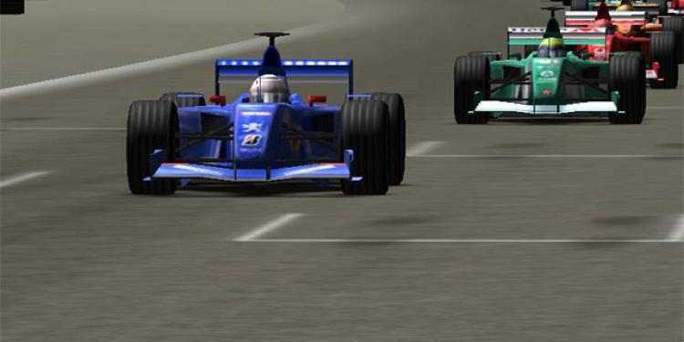 Carrera de Formula 1 en 3D