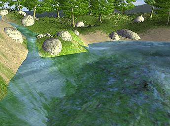 Waldsee 3D größeres Bild