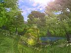 Lac de forêt en 3D: View larger screenshot