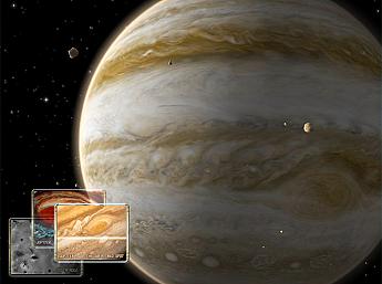 Jupiter 3D Weltraum Übersicht für Mac OS X play video