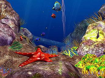 Poissons de l’Océan en 3D Image plus grande
