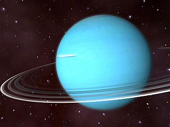 Estudio del Espacio de Urano en 3D imagen grande