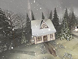 Click to view 3D Quiet Winter Screensaver 1.0.5 screenshot