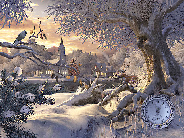 Winter Wonderland 3D Screensaver - Download Animated 3D Screensaver