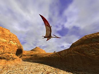 3D Canyon Flight Screensaver