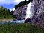 3D Belebtes Wasserfall: View larger screenshot