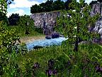 3D Belebtes Wasserfall: View larger screenshot