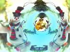 3D Merry Christmas Tunnels: View larger screenshot