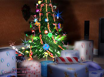 Feliz Navidad en 3D imagen grande