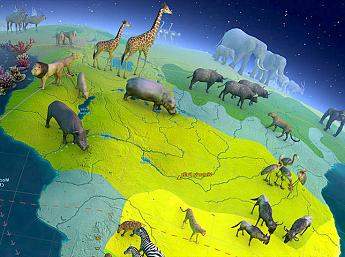 Animal World 3D Bildschirmschoner