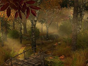 Autumn Walk 3D Image plus grande