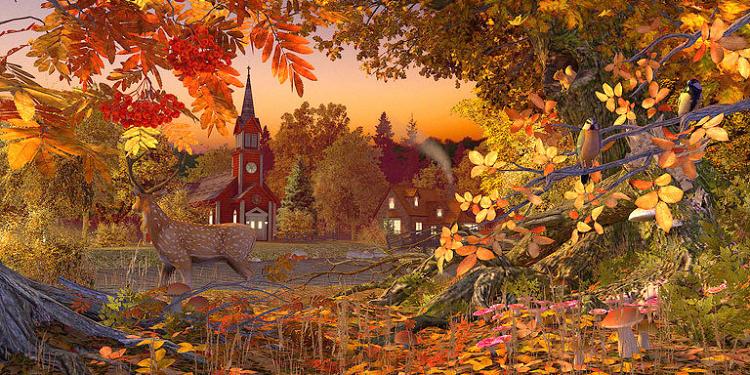 Autumn Wonderland 3D