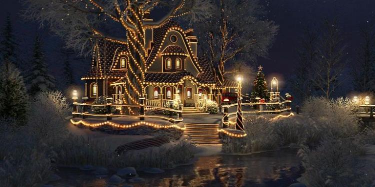 Christmas Cottage 3D