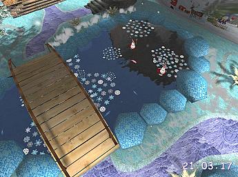 Lago de navidad en 3D imagen grande