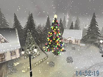 Saison de Noël 3D Image plus grande