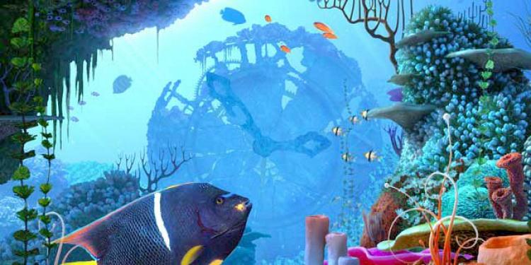 Coral Clock 3D