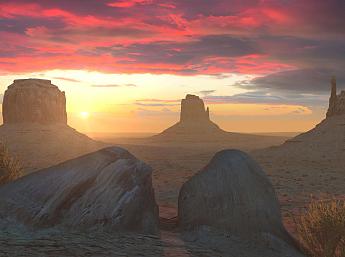 Dawn Monuments 3D Screensaver