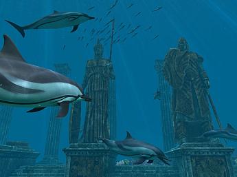 Dolphins - Atlantis 3D Image plus grande