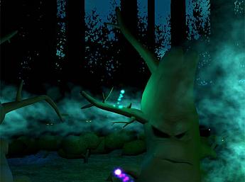 Bosque Fantasía en 3D imagen grande