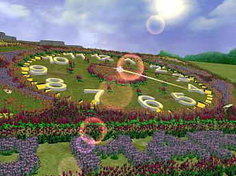 Colina de Flores en 3D imagen grande