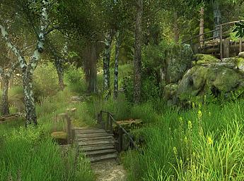 Forest Walk 3D Salvapantallas