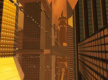 Zukünftige Stadt 3D für Mac OS X größeres Bild
