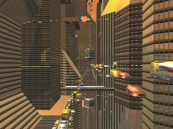 Ciudad del Futuro en 3D imagen grande