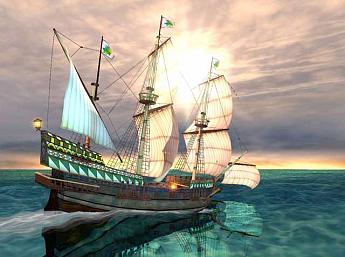 Galleon 3D Screensaver