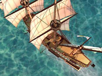 Galleon 3D Image plus grande