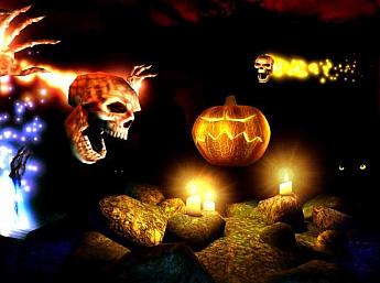 Halloween 3D Image plus grande