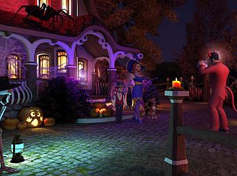 Halloween Cottage 3D